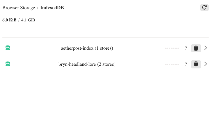 IndexedDB 下钻